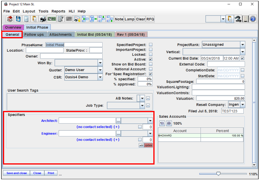 Customer Roles – Ingen Software